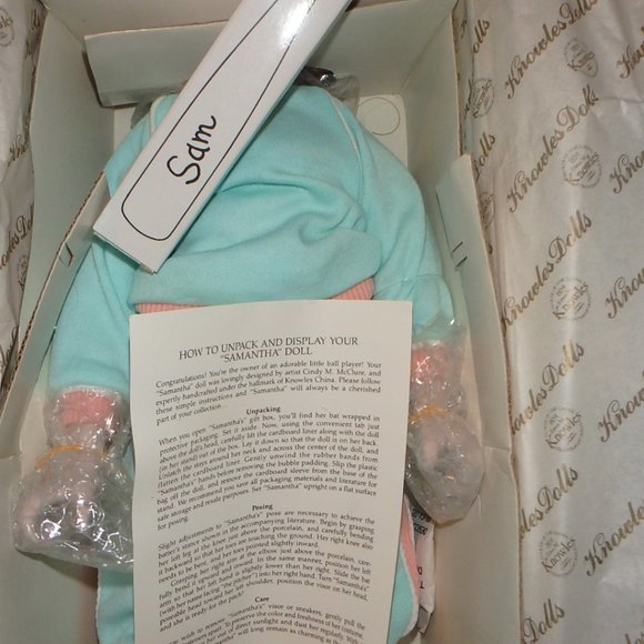 Samantha by Cindy M McClure 1990 Ashton Drake - Picture 3 of 12